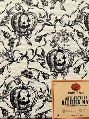 Halloween Pumpkins Anti-Fatigue Kitchen Mat